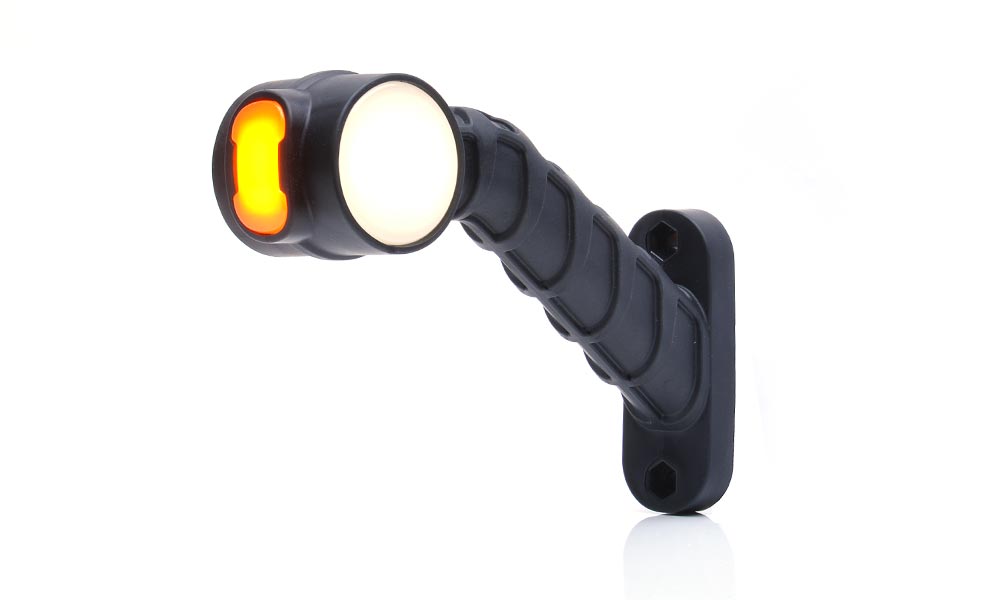 Gummiarm Lang Højre LED Hvid \/ Rød \/ Orange