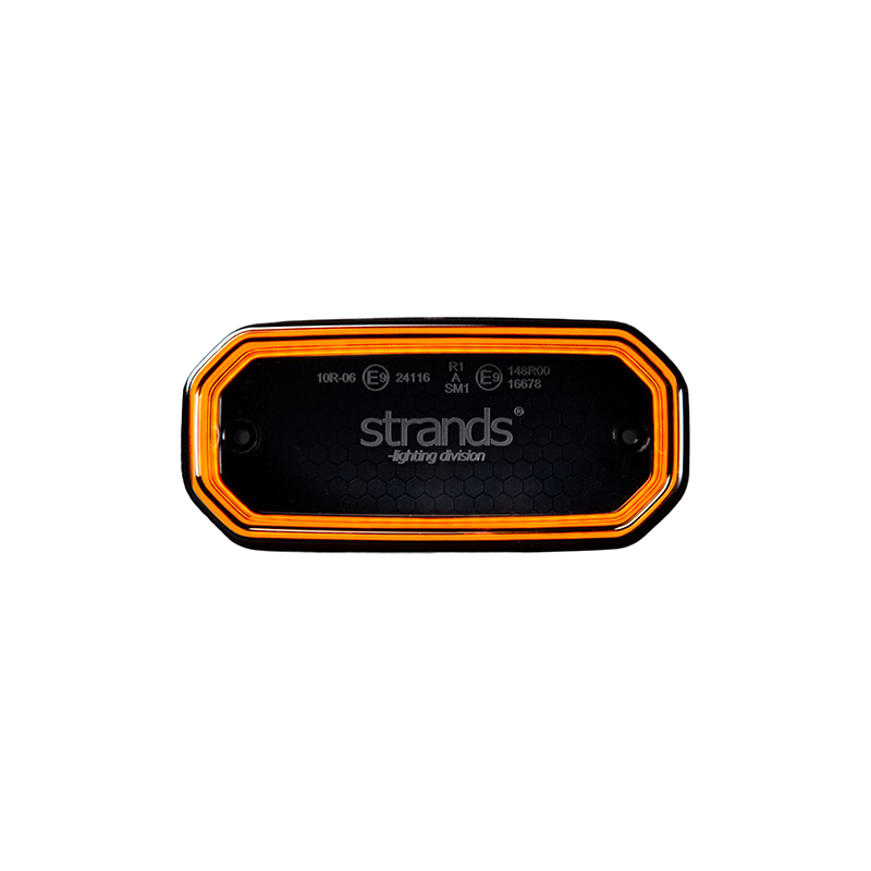 FOR9T Scale Sidemarkering Orange
