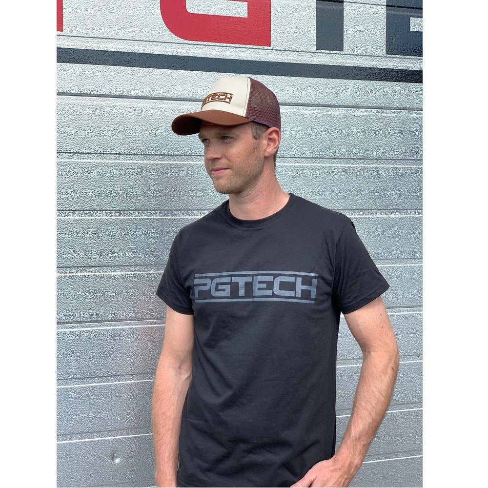 T-Shirt Pgtech Sort/Grå 