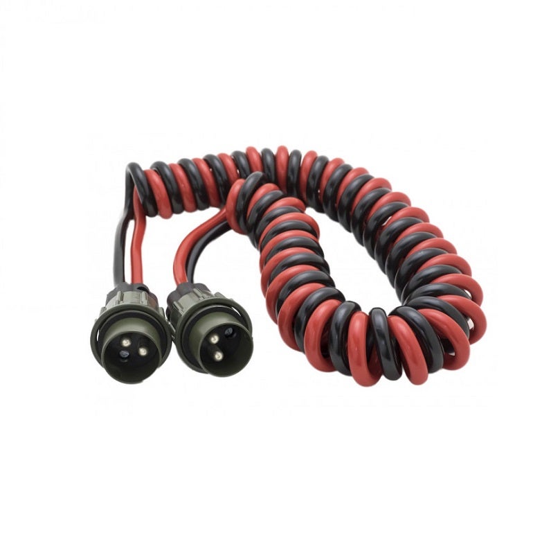 Nato spiralkabel 2-leder