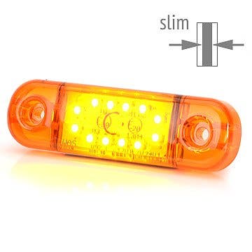 Sidemarkering Slim Orange LED