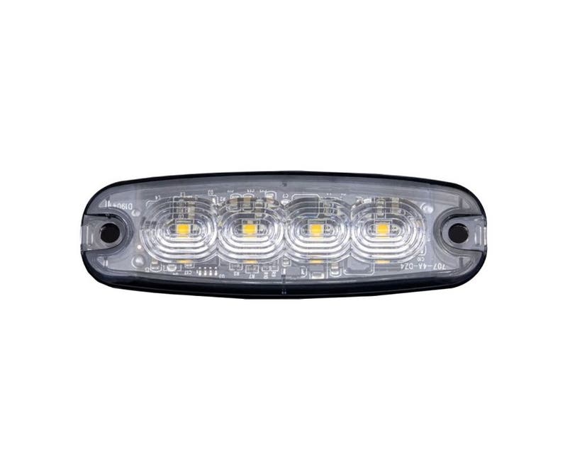 Cruise Light Blitzlys Orange 4st LED Klar linse