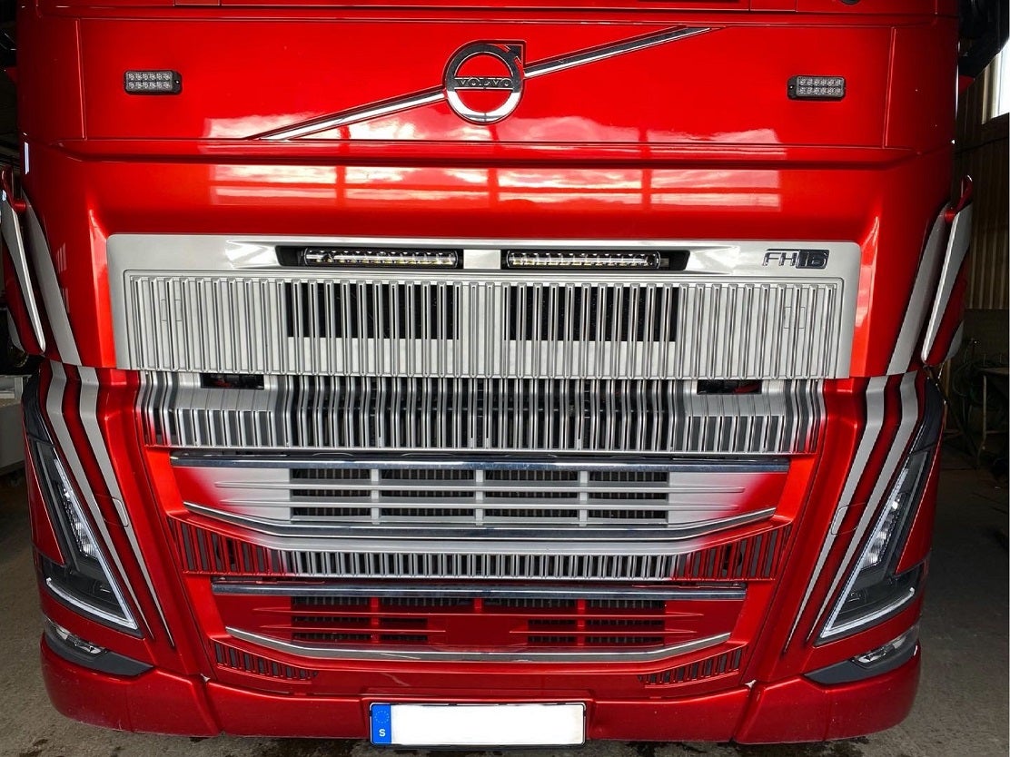 2x 14tum Ymer LED-lygtebom kit til Volvo FH 2021-