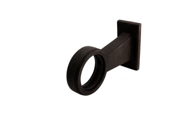 Gummiarm Lige 165mm