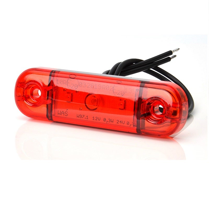 Positionslys Smal Rød LED