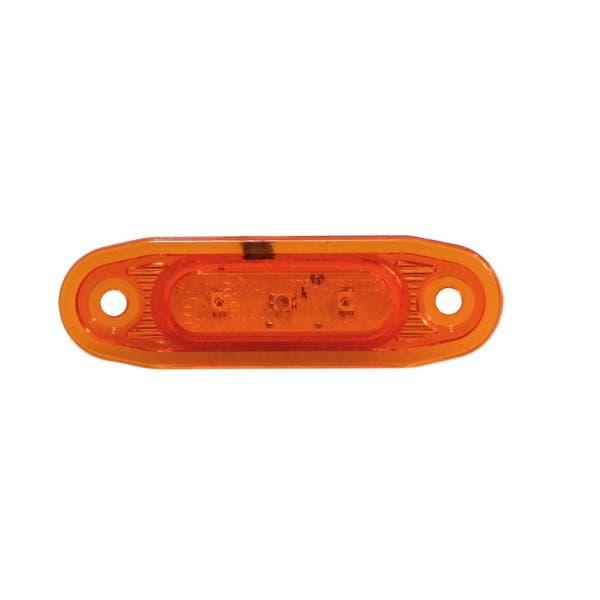 Sidemarkering Ultra Slim Orange LED til indbygning