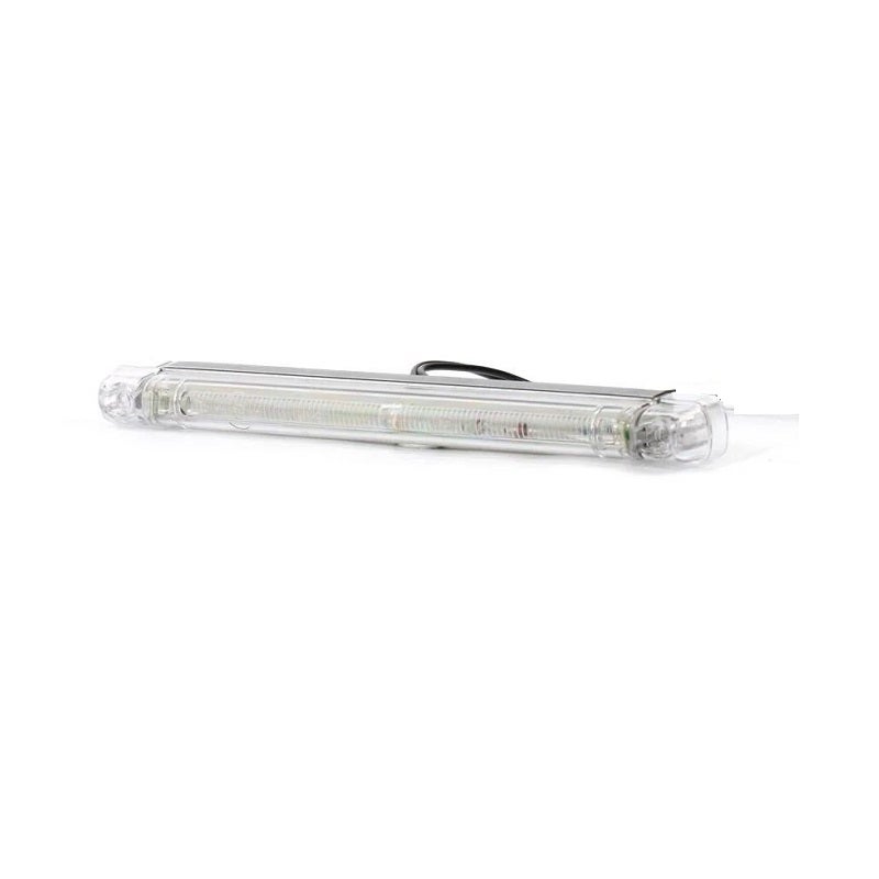Positionslys Hvid Fiberoptisk LED Klar Linse