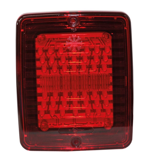 Bag-/bremselys LED Rød linse