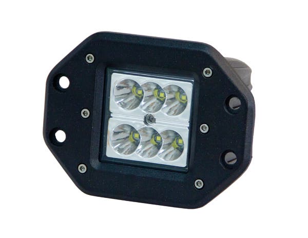 Arbejdslys 18W LED til indbygning