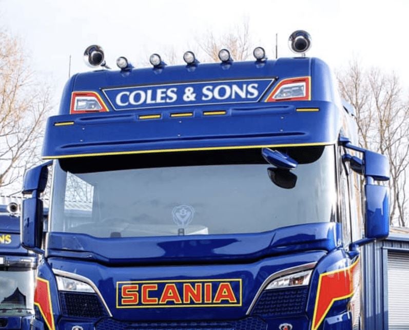 Solskærm ´143´ til Scania Nextgen
