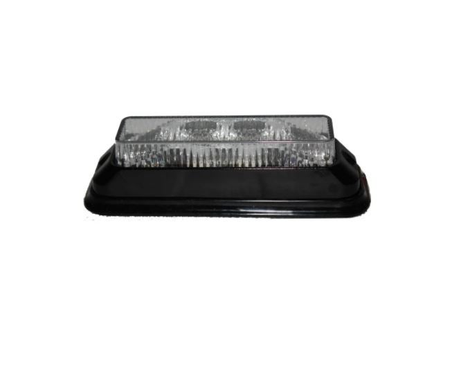 Blitzlys 4x3w LED Klart Glas