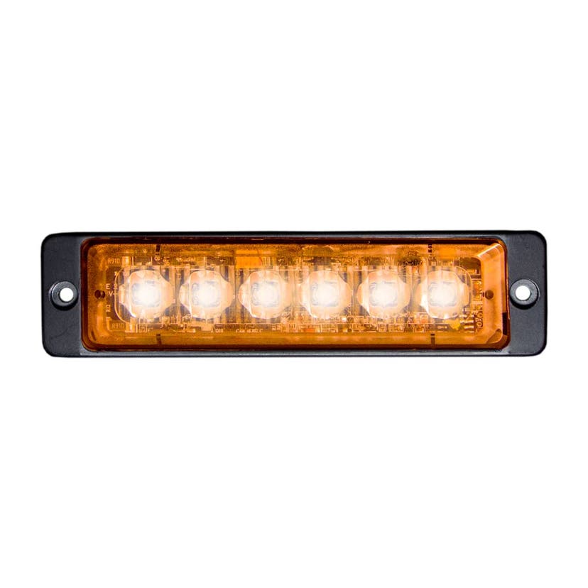Blitzlys Slim 6st LED ADR-Godkendt