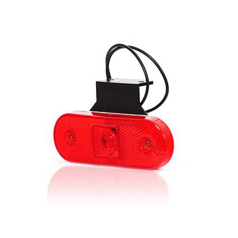 Positionslys Hvid LED med Refleks inkl. beslag