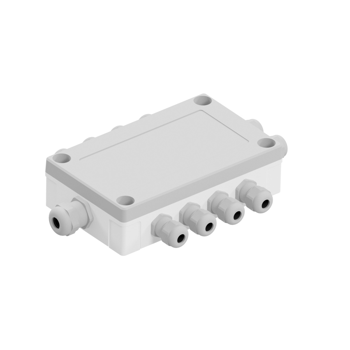 Pgtech Enhedsboks 130x80x35 med tætningsringe