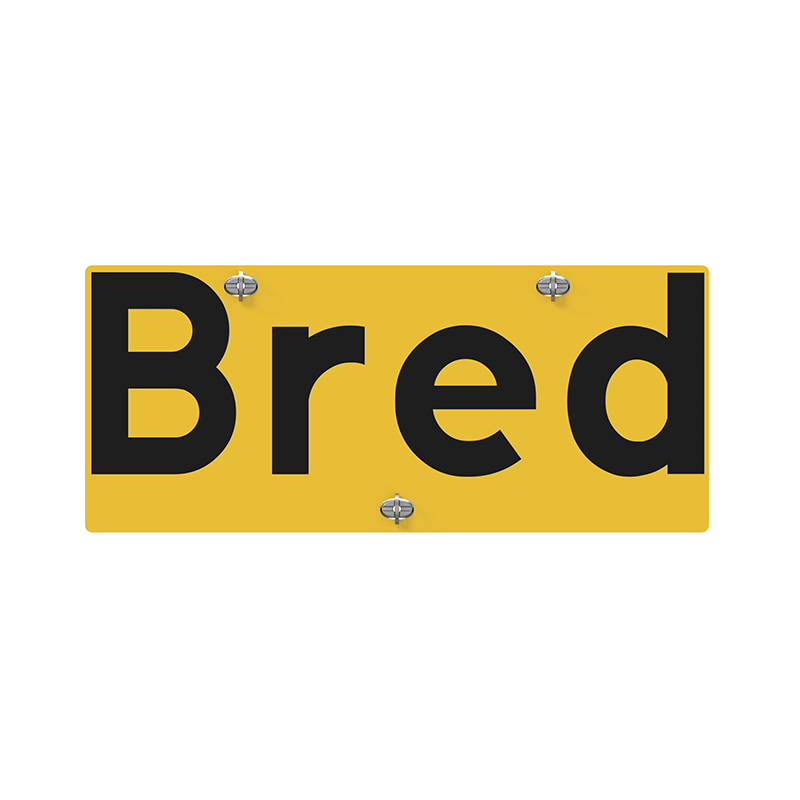 Pgtech Tillægsskilt Bred SE