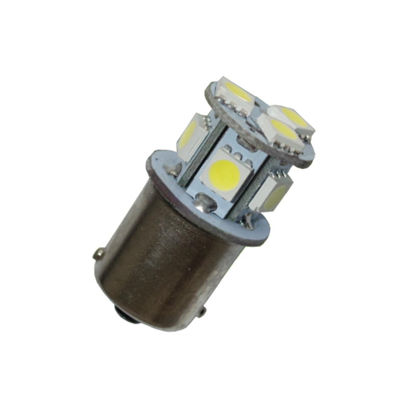 Diodpære BA15S 12V (Xenonhvid)
