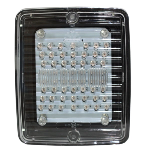 Bag-/bremselys LED Klar linse