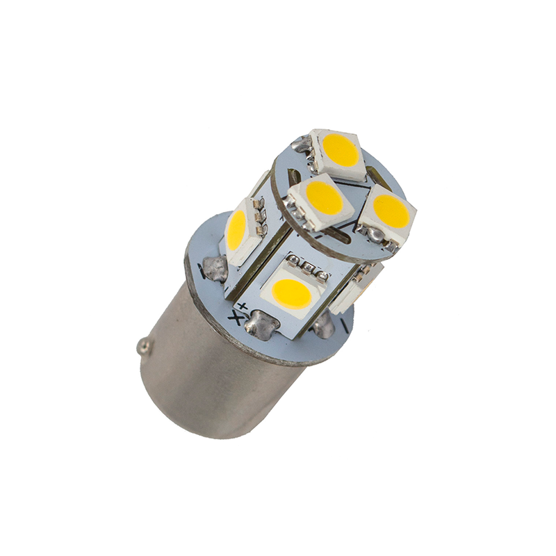 Diodelampe BA15S 24V