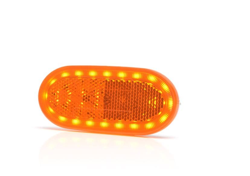 Sidemarkering Orange LED