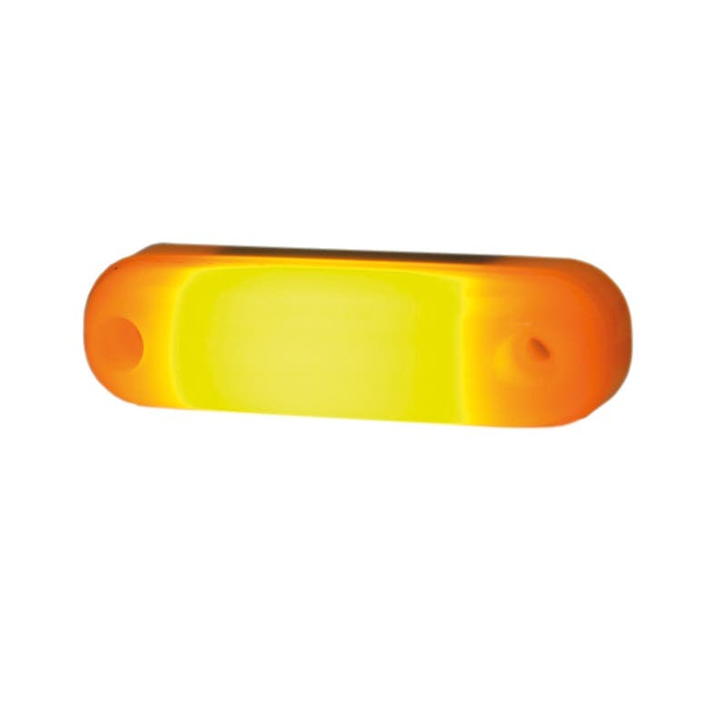 Positionslys Neon Orange 3stk LED 1m Kabel