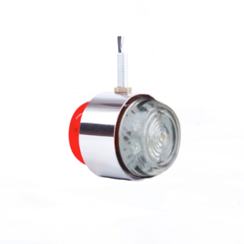 Positionslys Chrome LED 70mm Hvid/Rød