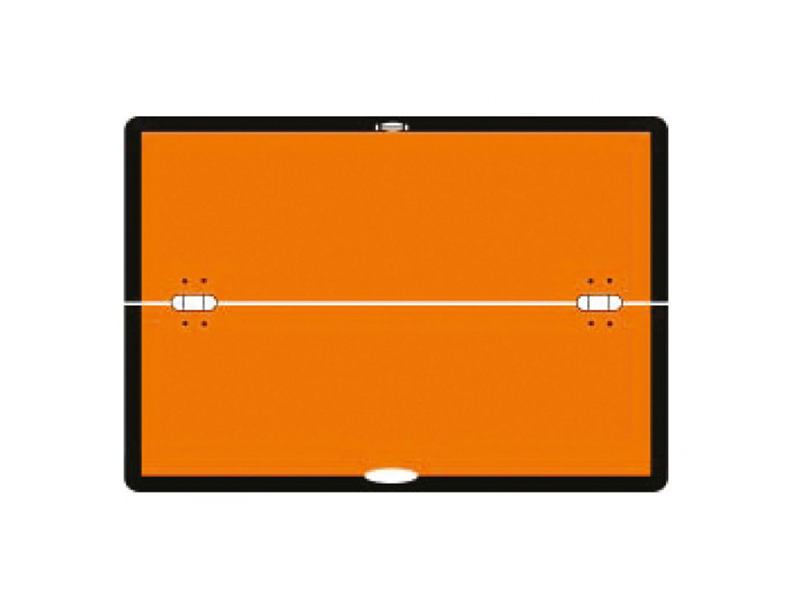ADR-skilt foldbar aluminium