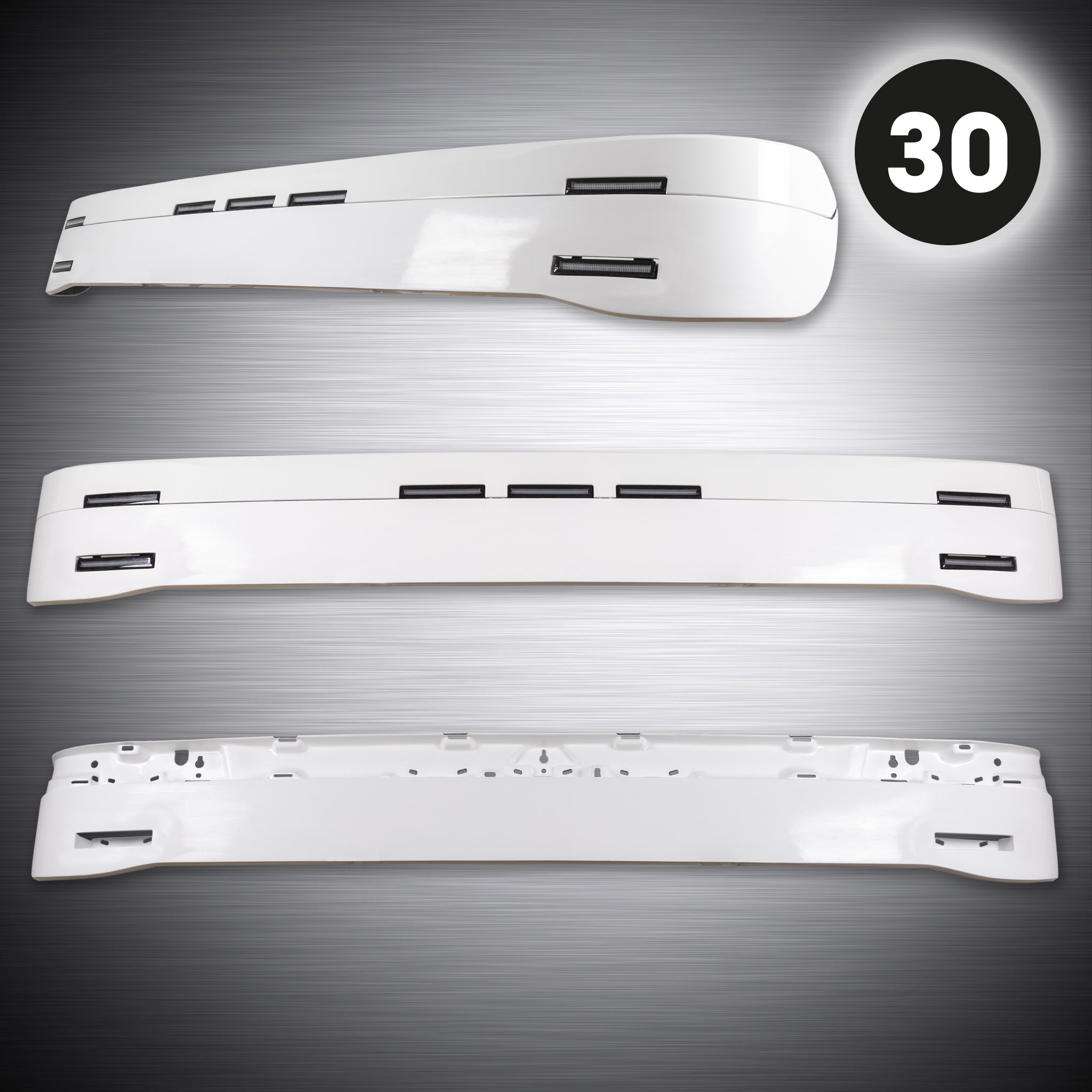 Solskærm 30cm til Scania NG 2/5 positionslys
