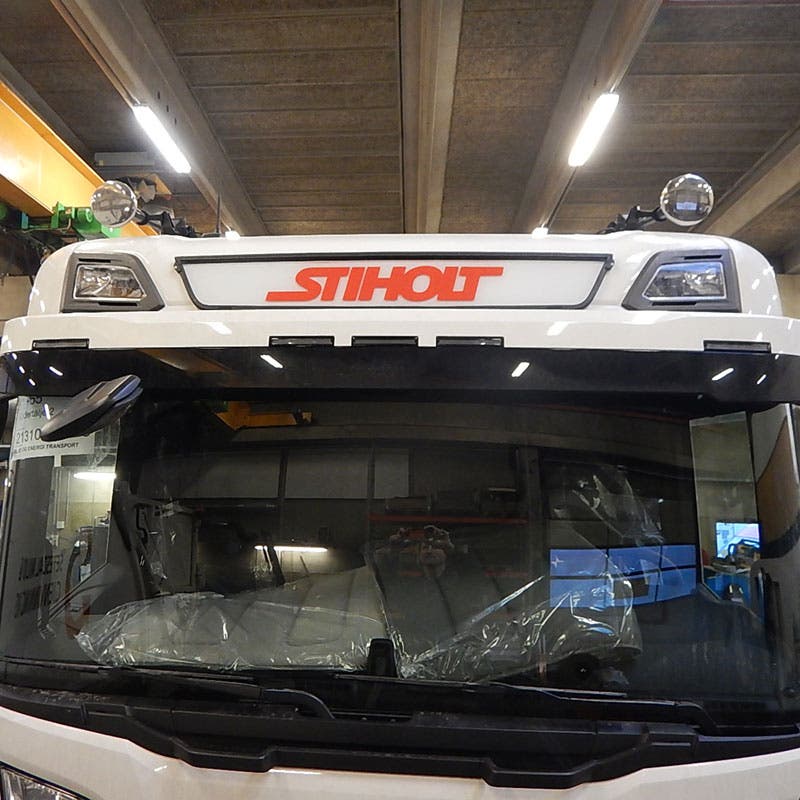LED FrontSign - Scania Normalhytte 18x120 cm