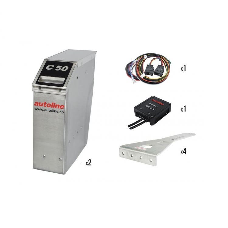 Autoline C50 sandspreder kit til Volvo
