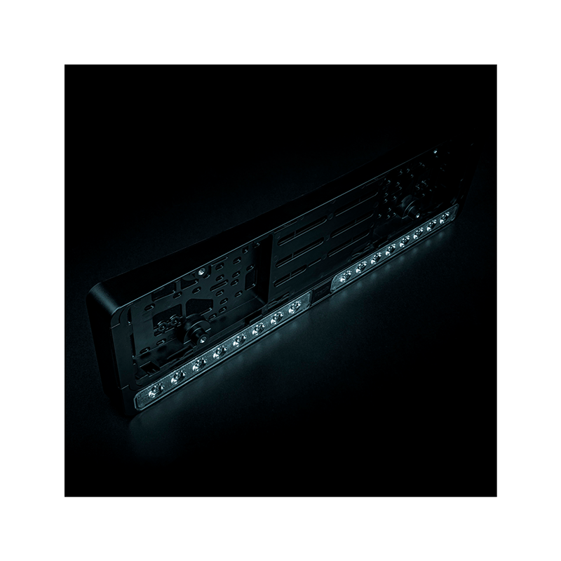 Nuuk E-Line DUO DK LED-lygtebom til nummerplade