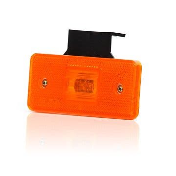 Sidemarkering Orange LED inkl. beslag